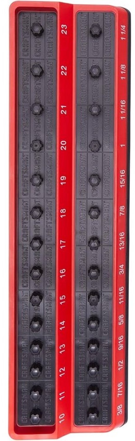 Dopsleutelhouder - Gereedschapsorganizer - Voor werkplaatsinrichting - 1/2 inch aandrijving - 114 ponden