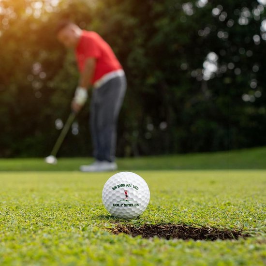 3-Pack Grappige Golfballen in Cadeaudoos - Origineel Cadeau voor Verjaardagen, Vaderdag en Kerst - Perfect voor Golfers, Vrienden en Familie — afbeelding 3