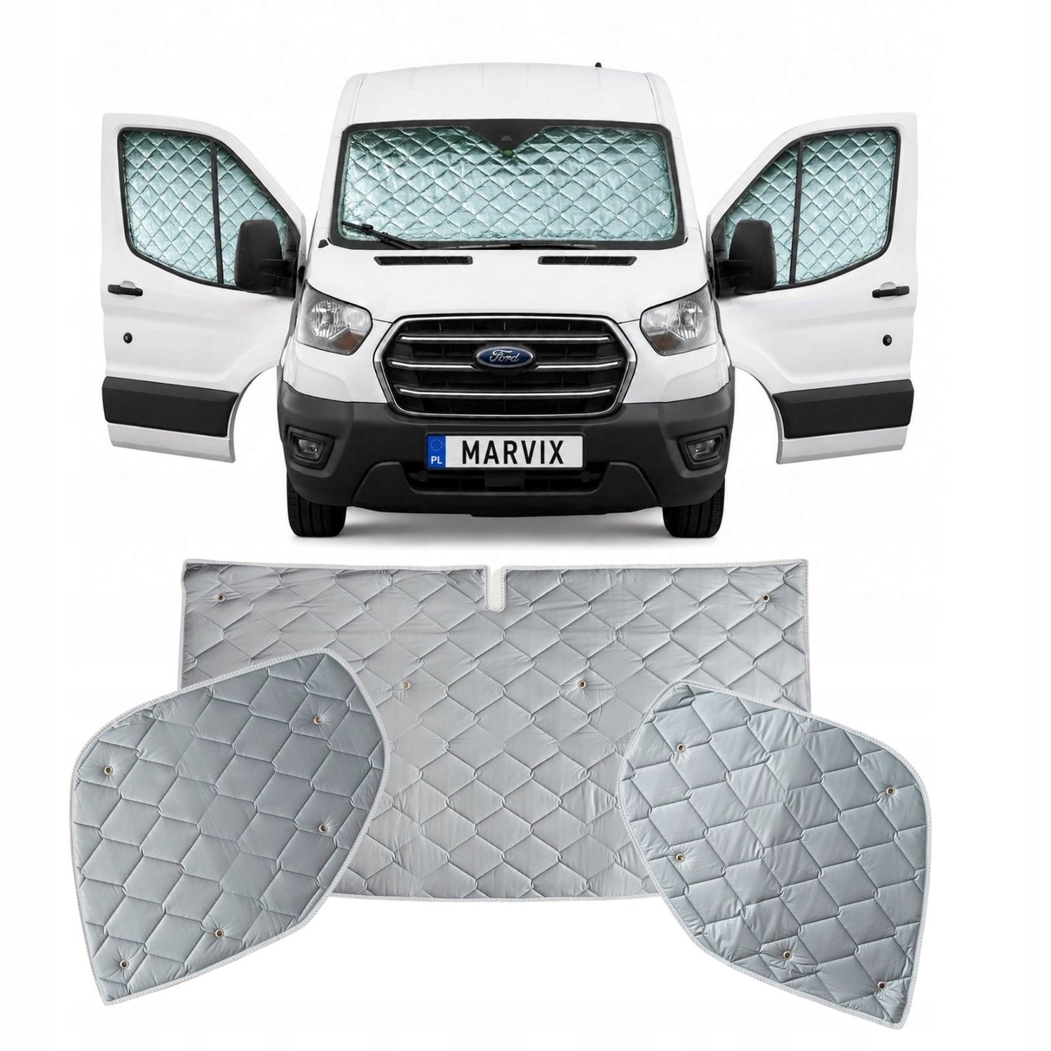 Thermo Isolatiematten 9 Lagen Ford Transit Vanaf 2015