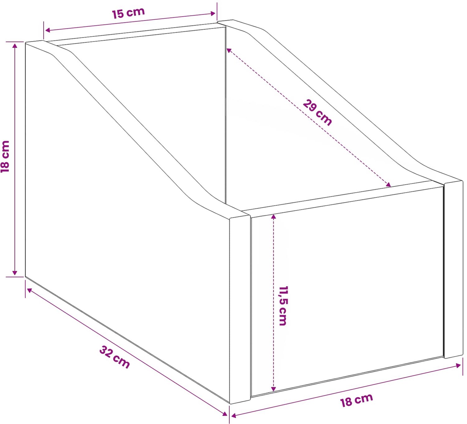 Image of vidaXL - LP - Recorddoos - 2 - st - Gerookt - eiken - 18 - x - 32 - x - 18 - cm - Bewerkt - hout