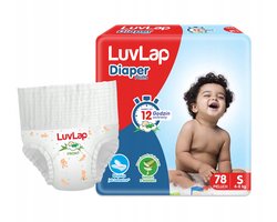 Luierbroekjes Maat 3 (4-8kg) - 78 stuks met Aloë Vera, 12u Bescherming