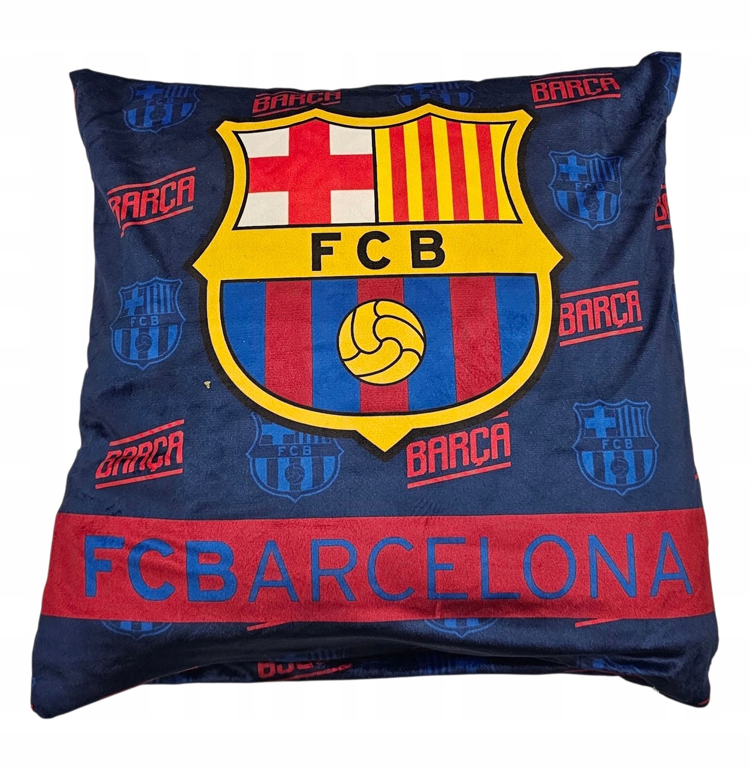 Kussenhoes Voetbal FC Barcelona Stijl 40x40 cm