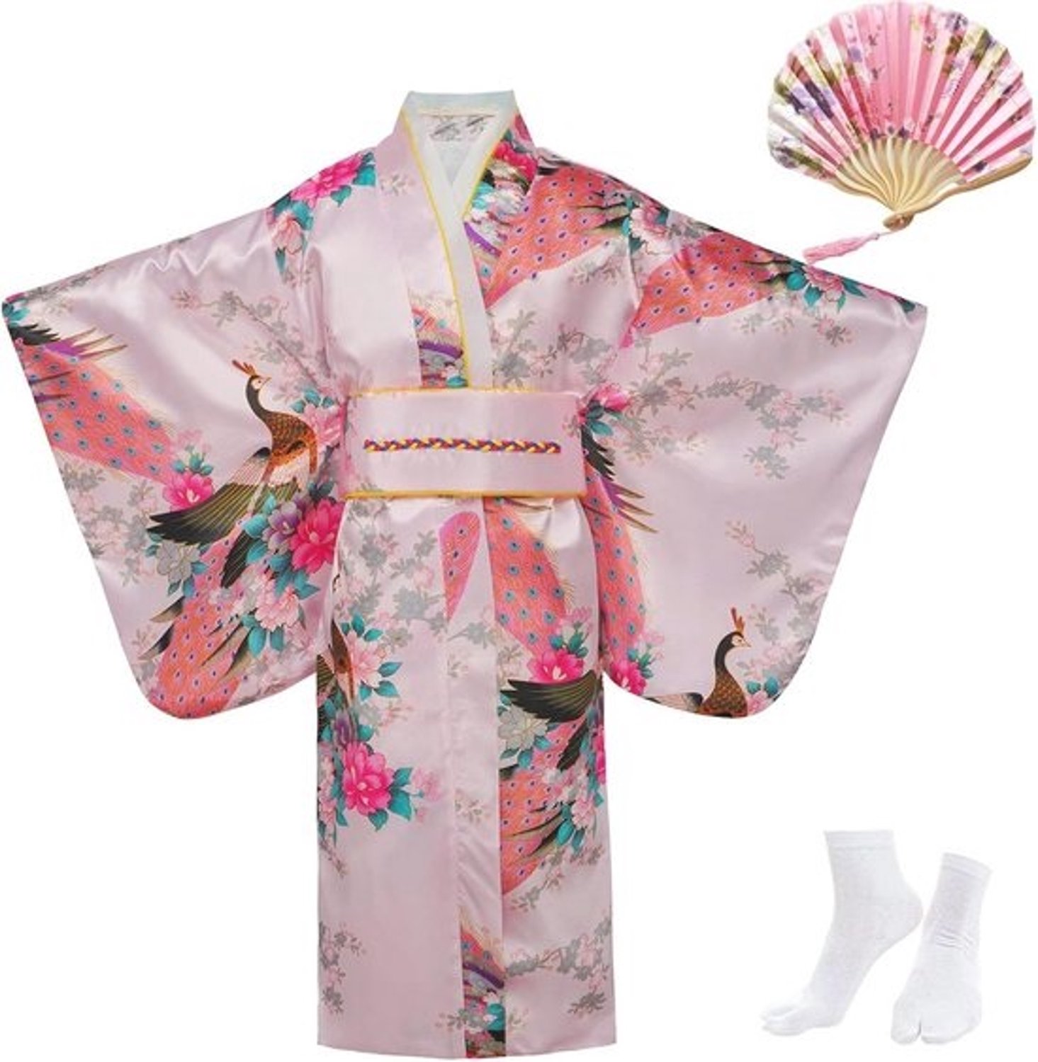 Vintage meisjeskimono - traditionele Japanse kleding voor kinderen