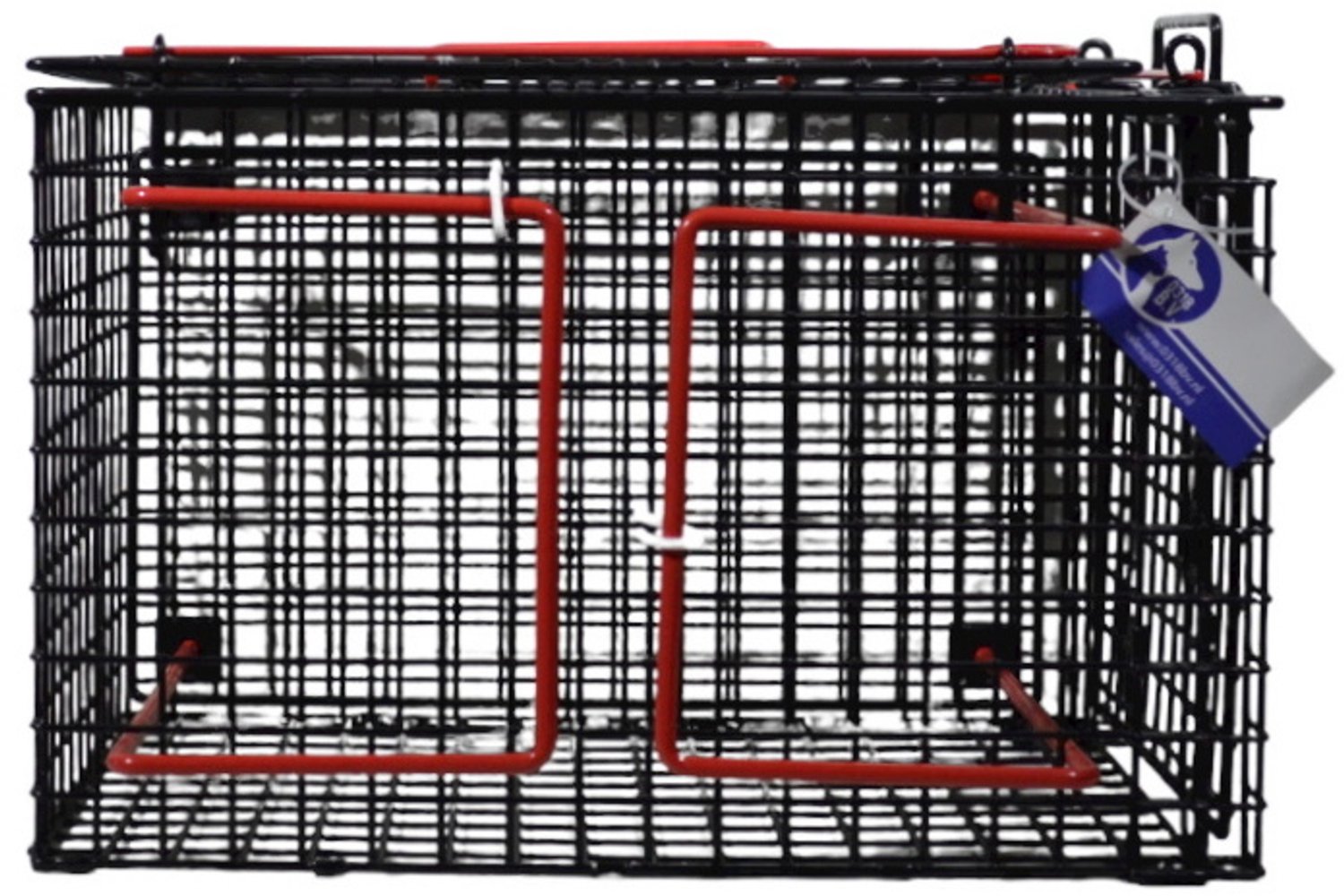 Professionele Transport- & Dwangkooi voor Katten en Kleine Dieren – Zwart – Met Boven- en Zijpaneel – Lichtgewicht & Diervriendelijk