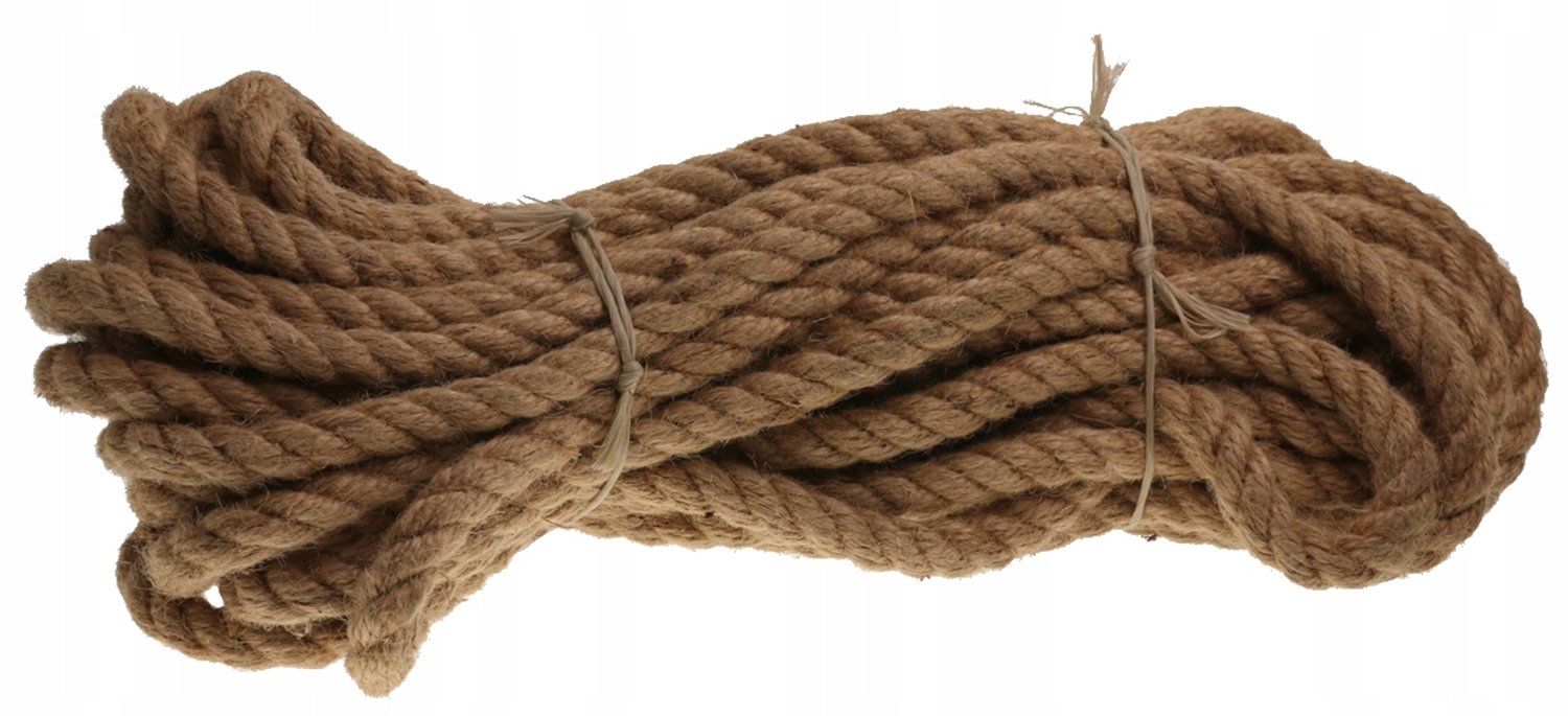 Gevlochten Jute Touw 16 mm - 20 Meter