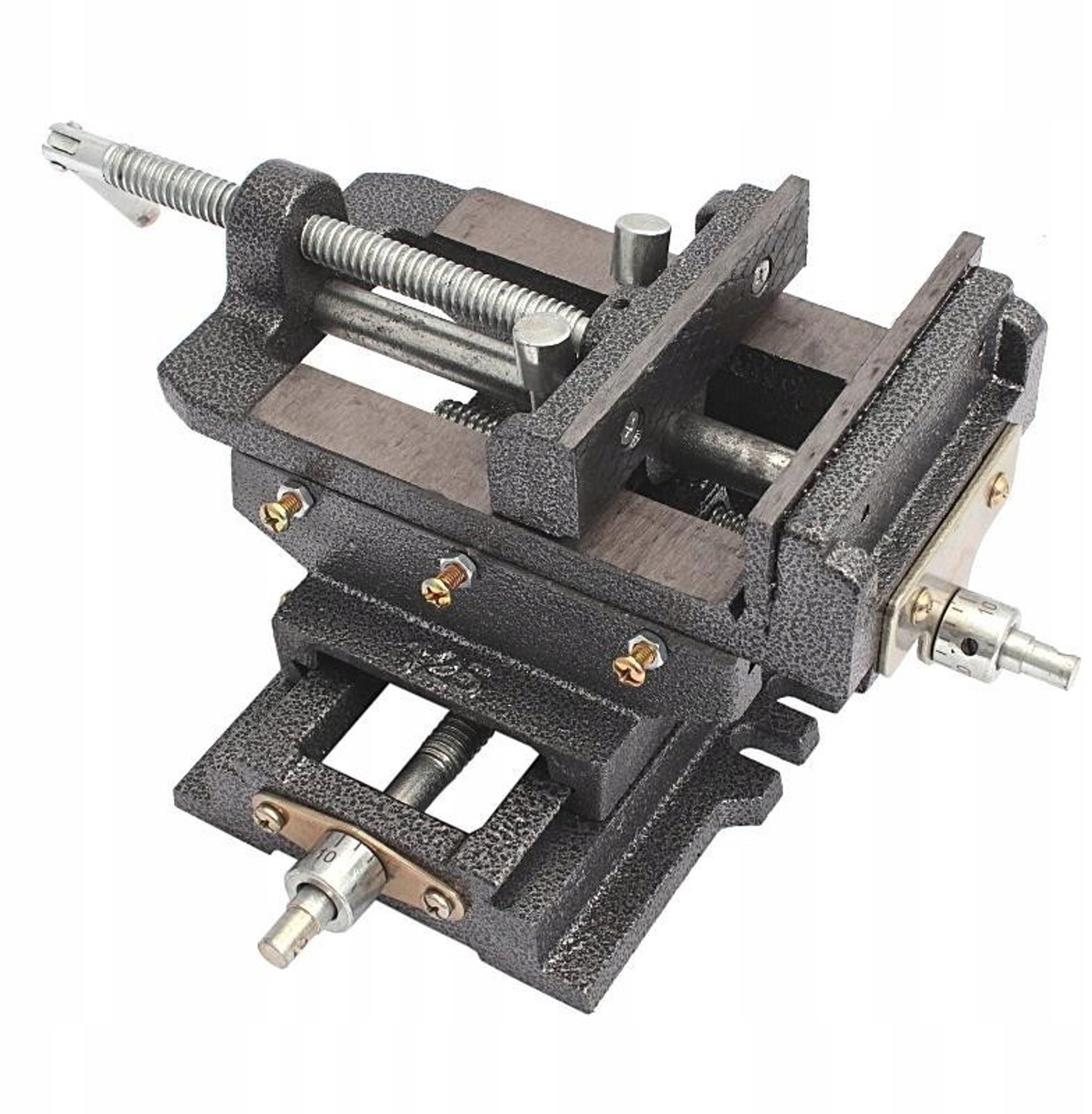 Kruisbank 125mm - 2-assige machineklem voor precisiewerk