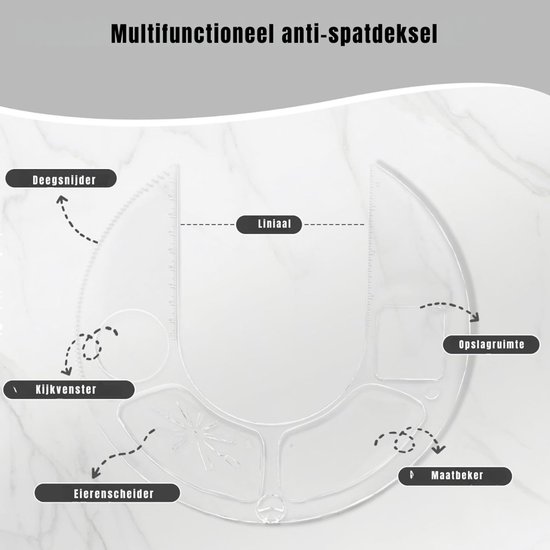 REN® Mixer met mengkom - Mixer - Mixer met mengkom keukenmachine - Zwart - ‎14cm x 30cm x 36 cm ; 3.18 kg van Ren — afbeelding 4