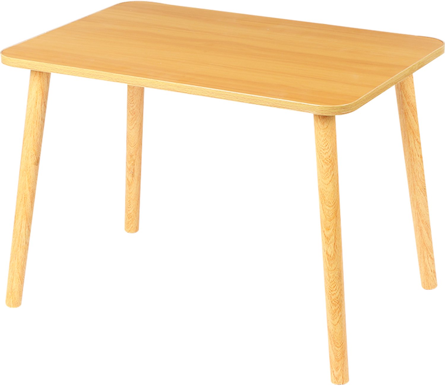 PIPIPOXER Bijzettafel - Tafeltje - Kleine Salontafel - Tafel Industrieel - Sidetable voor Woonkamer, Thuiskantoor - 60 x 40 x 40 cm - Notenkleur