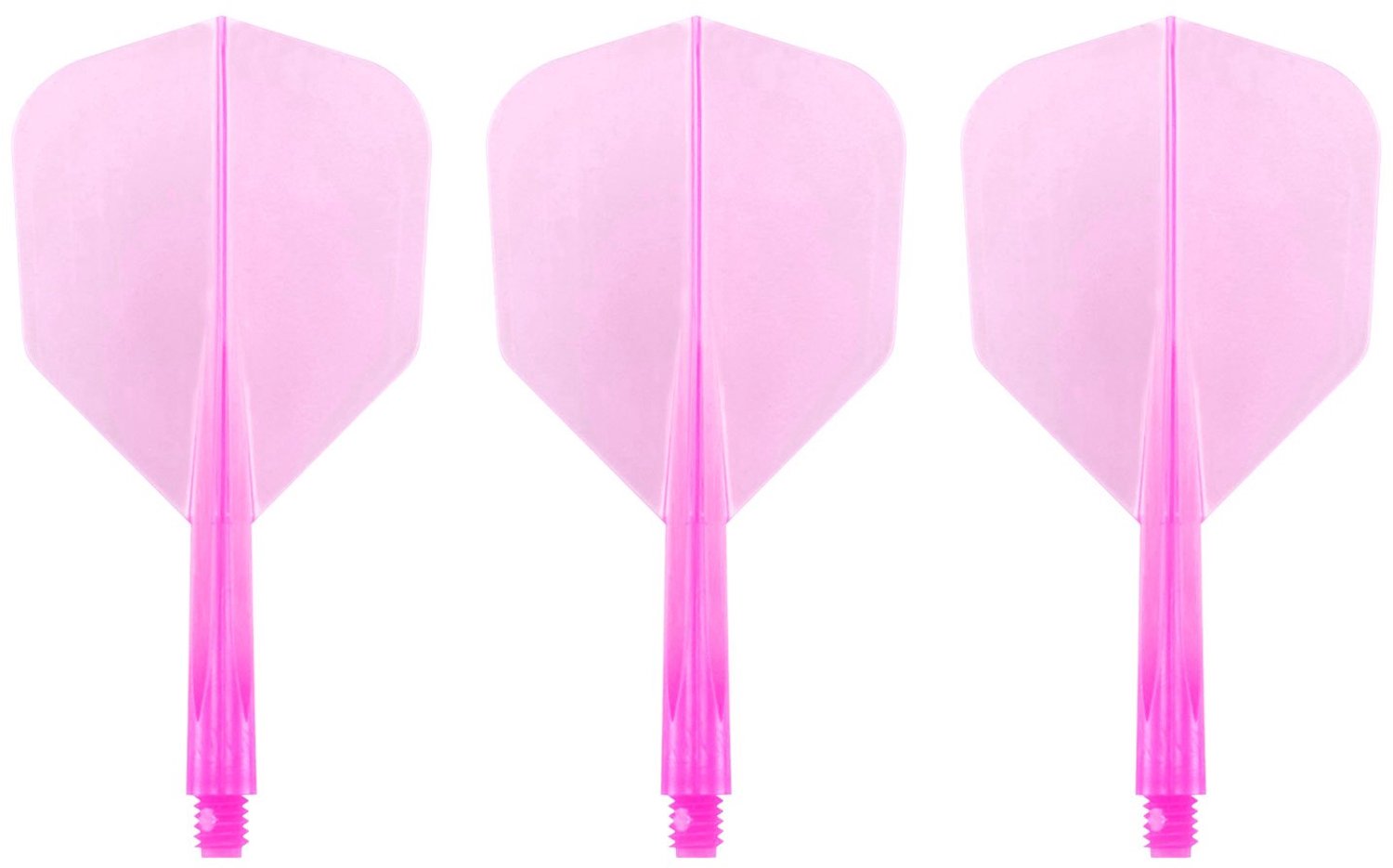 Integrated Flight & Stuurpen - Zero Stress - Klein - Kort Helder Roze - 1 Set (3)