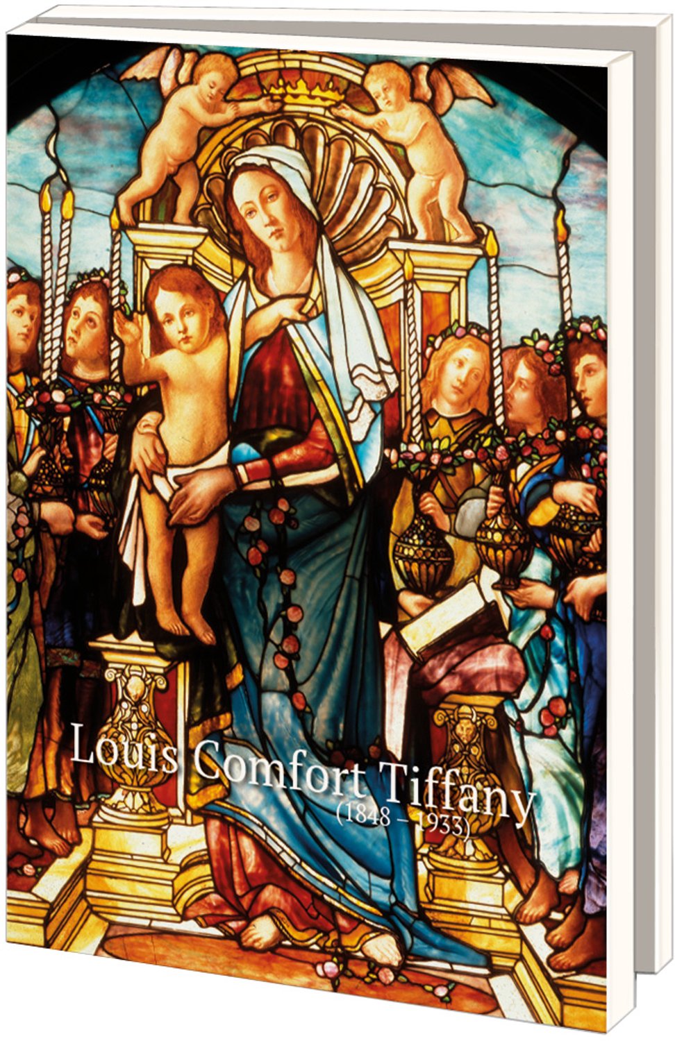 Kaartenmapje met env, groot: Louis Comfort Tiffany, Morse Museum - 2 x 5 motieven