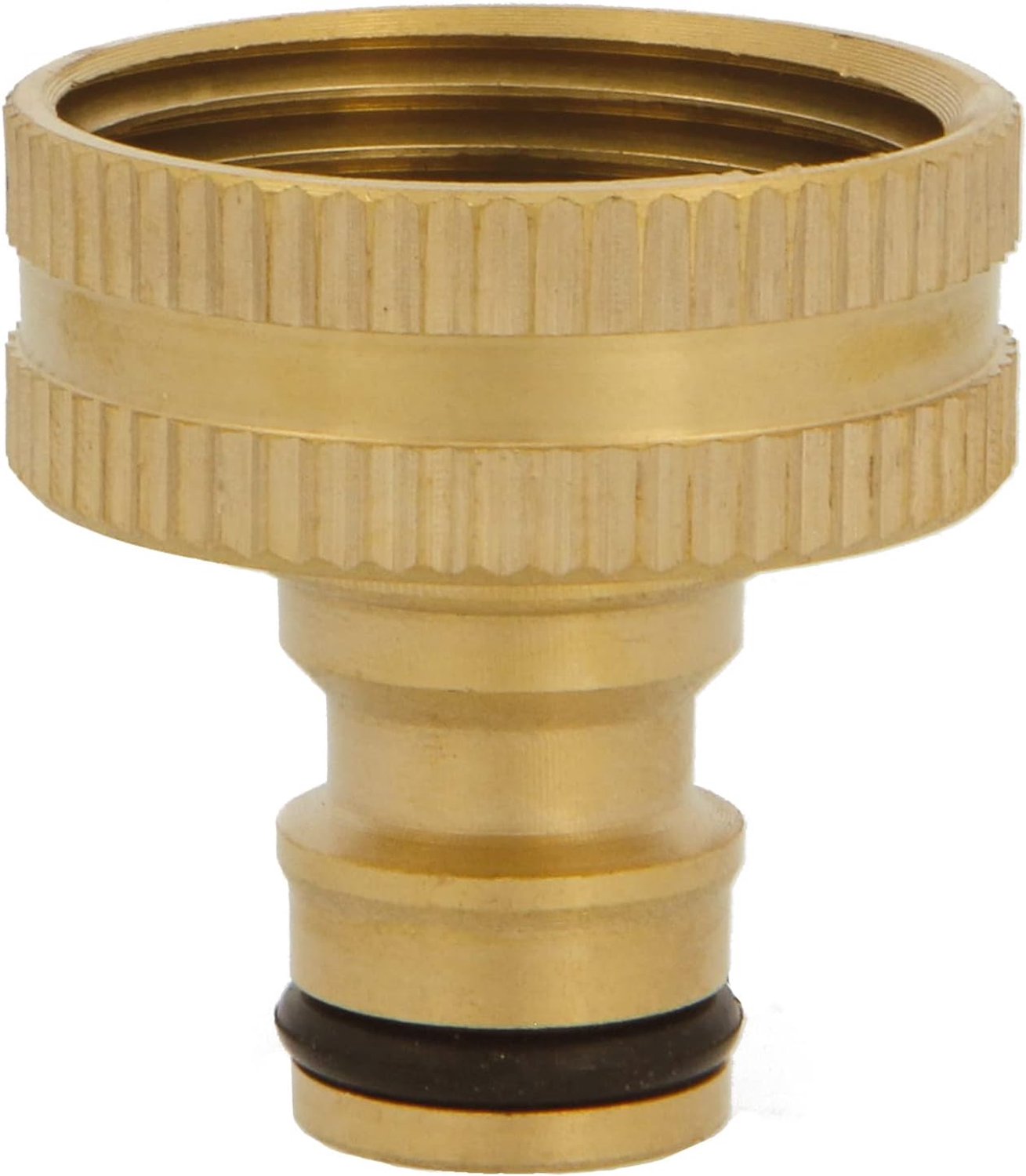 Deurknopset 18,5 x 8 cm - mat messing - privacyfunctie - veilig gebruik - m-winkel