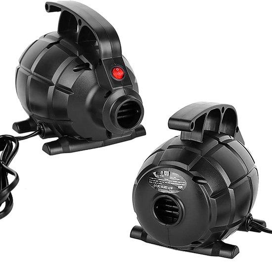Elektrische luchtpomp, draagbaar, 500 W, elektrische pomp, luchtbed, zwembadspeelgoed, raften, boot, snel opblazen, elektrische luchtpomp voor opblaasbare boten, rafts, boten, yogaballen enz — afbeelding 2