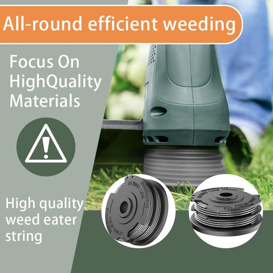 2 vervangingsspoelen voor Bosch grastrimmers ART 30-36 LI, ART 30, ART 27 en ART 24 — afbeelding 3