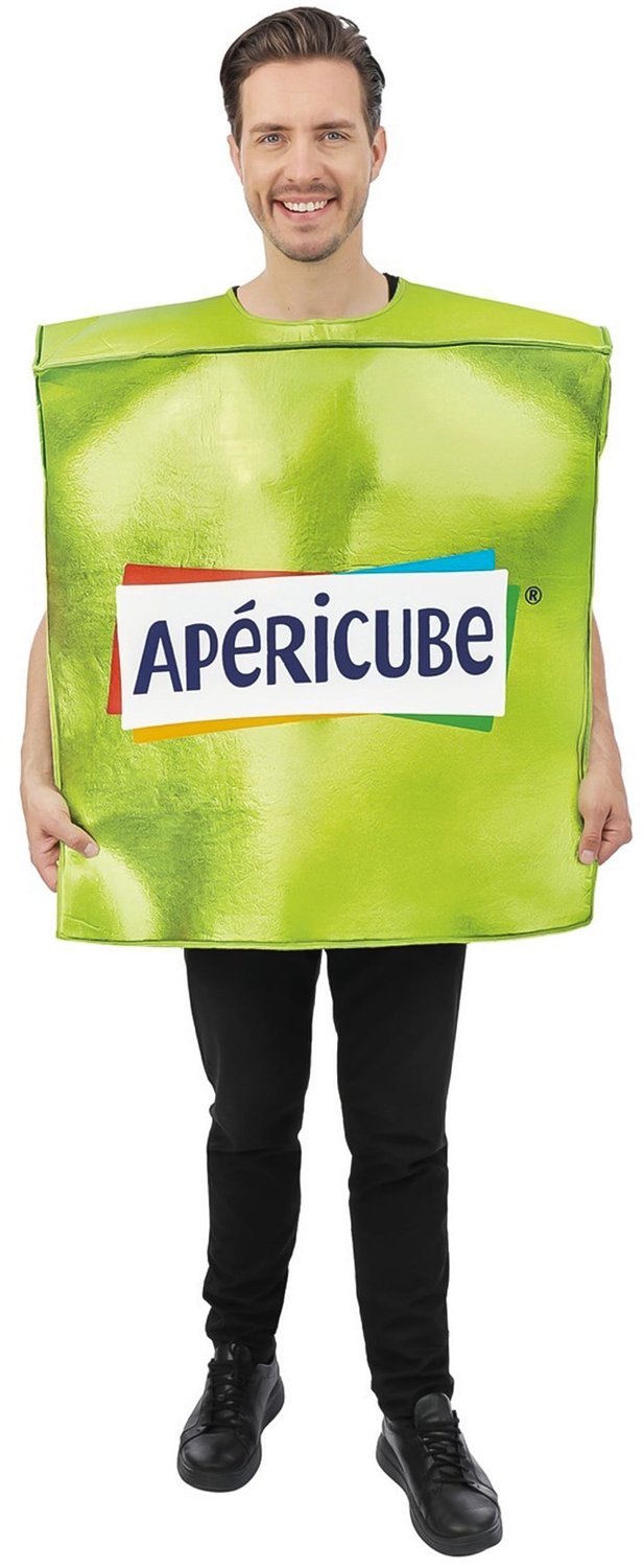 PTIT CLOWN - Apéricube kostuum groen volwassenen