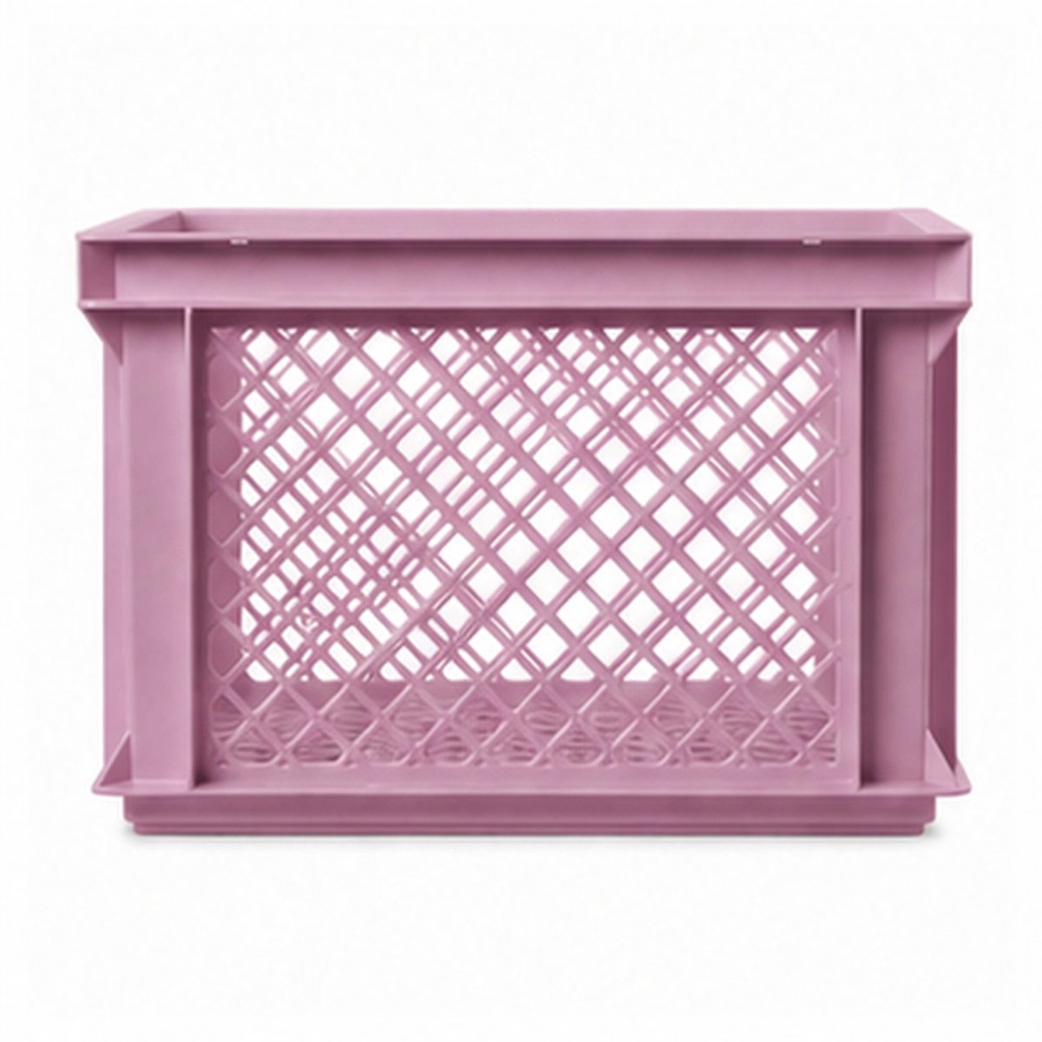 Fietskrat - 26 Liter - 40 x 30 x 22 cm - Kunststof - Oudroze