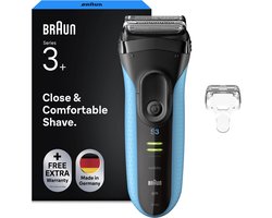 Braun Series 3+ 3040S - Elektrisch Scheerapparaat voor mannen - Precisietrimmer - Nat & Droog