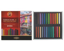 Koh-I-Noor Toison d'Or Droge Pastels - 24 Kleuren