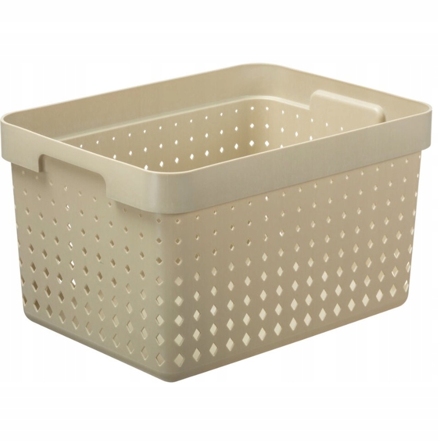 Plast Team Seoul Opbergmand Olijfgroen 35,7x26,8x20,9cm