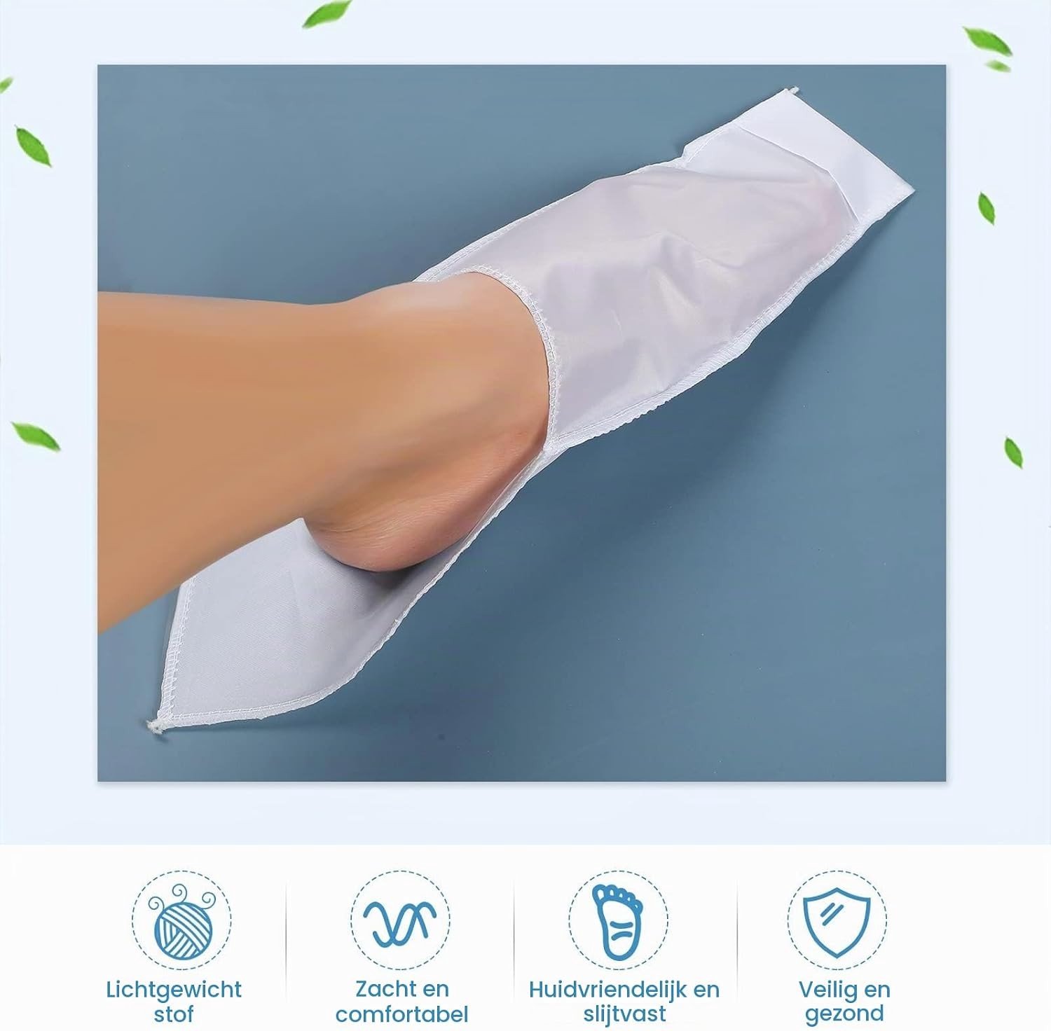 Set van 4 Compressiekousen met Open Teen voor Ondersteuning en Comfort voor Ouderen en Zwangere Vrouwen