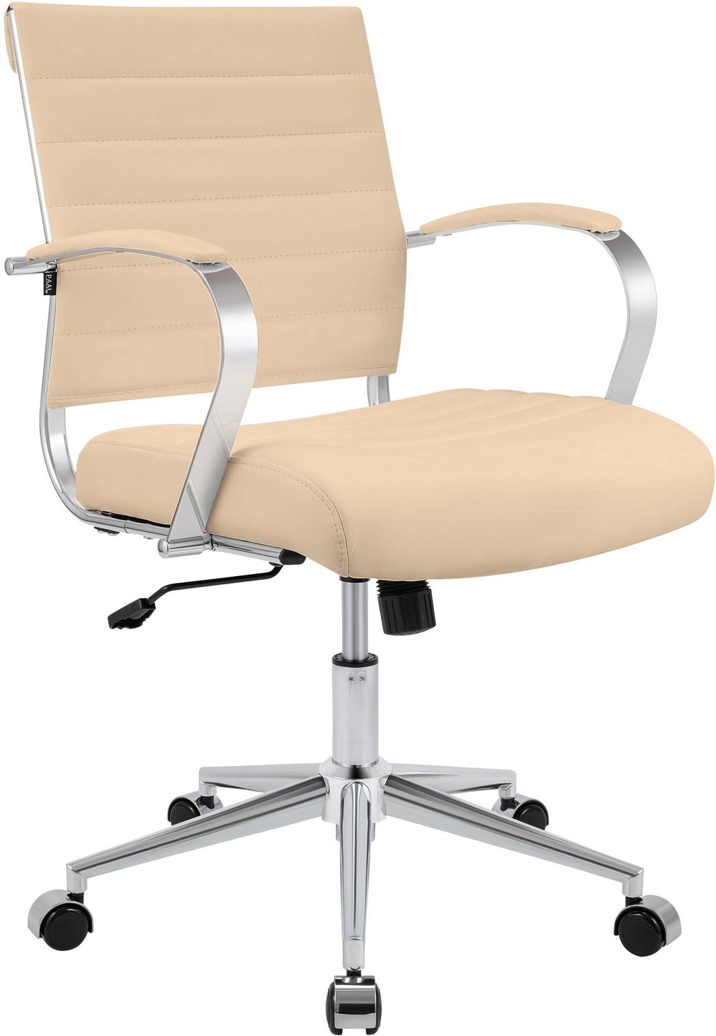 Luxe Comfort Bureaustoel - Verstelbaar - Crème creme