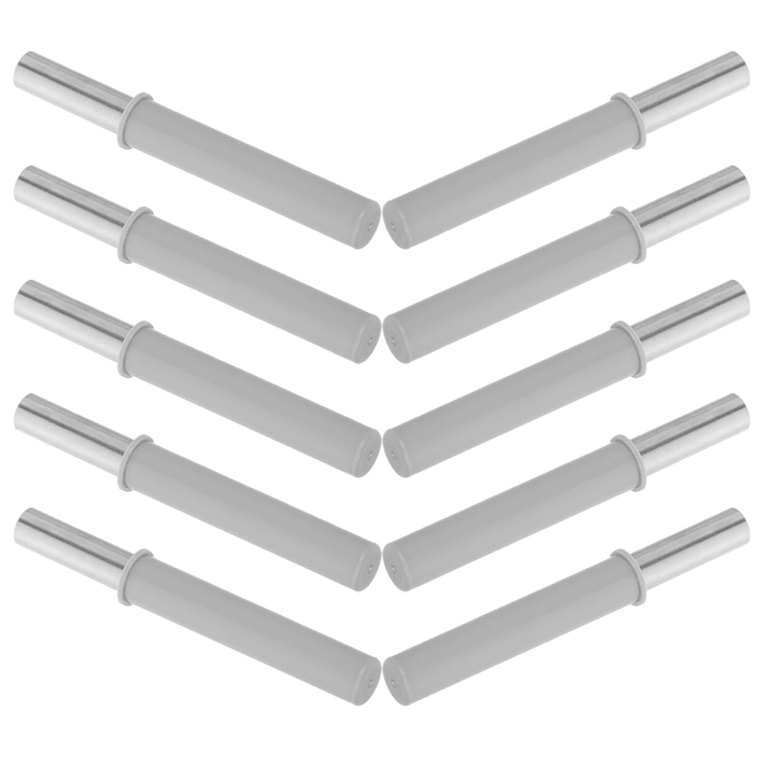 10 Stuks Soft-close Damper Hydraulische Buffer Voor Keukenafvalbakken Geluidsabsorberende Plastic Steun Vervangingsonderdeel Voor Sluiting Bescherming