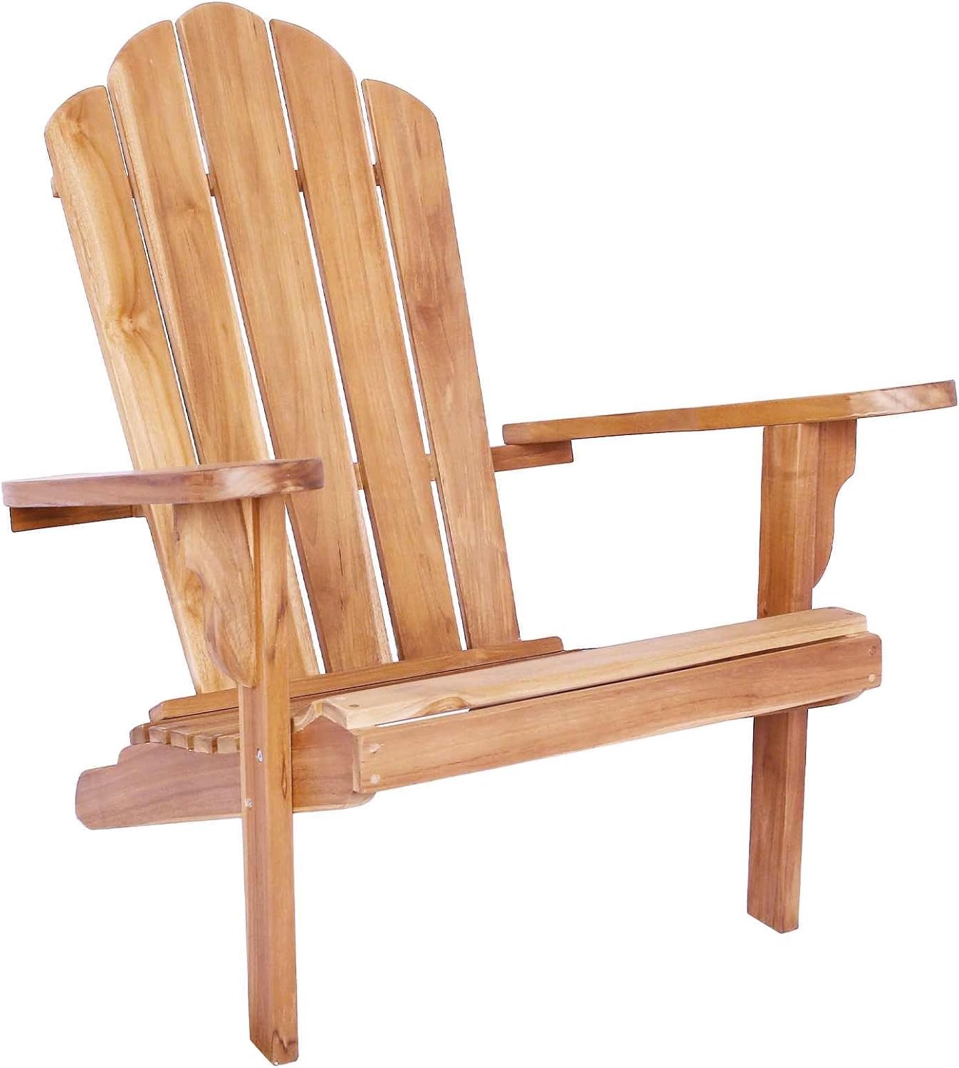 Adirondack natuurlijk massief hout teak