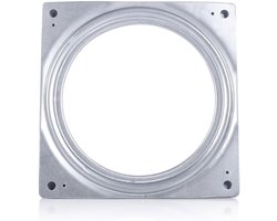 6 inch gegalvaniseerde stalen draaiplaat, vierkante Lazy Susan-lager, roestvrij draaitafellager, multifunctionele draaitafel voor keukenkastjes