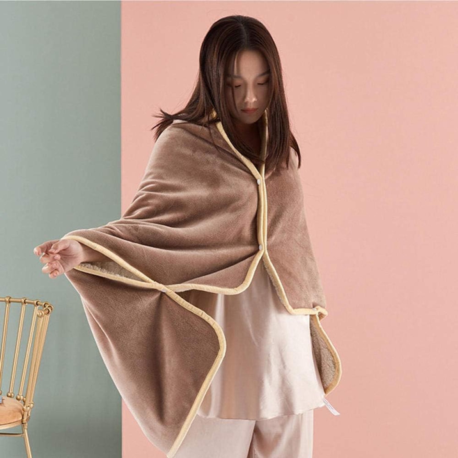 Blanket Plush Blanket Fuzzy Soft Super Cozy Microfiber, Warm Winter Blankets for Bed Sofa Couch -8_70cmx100cm