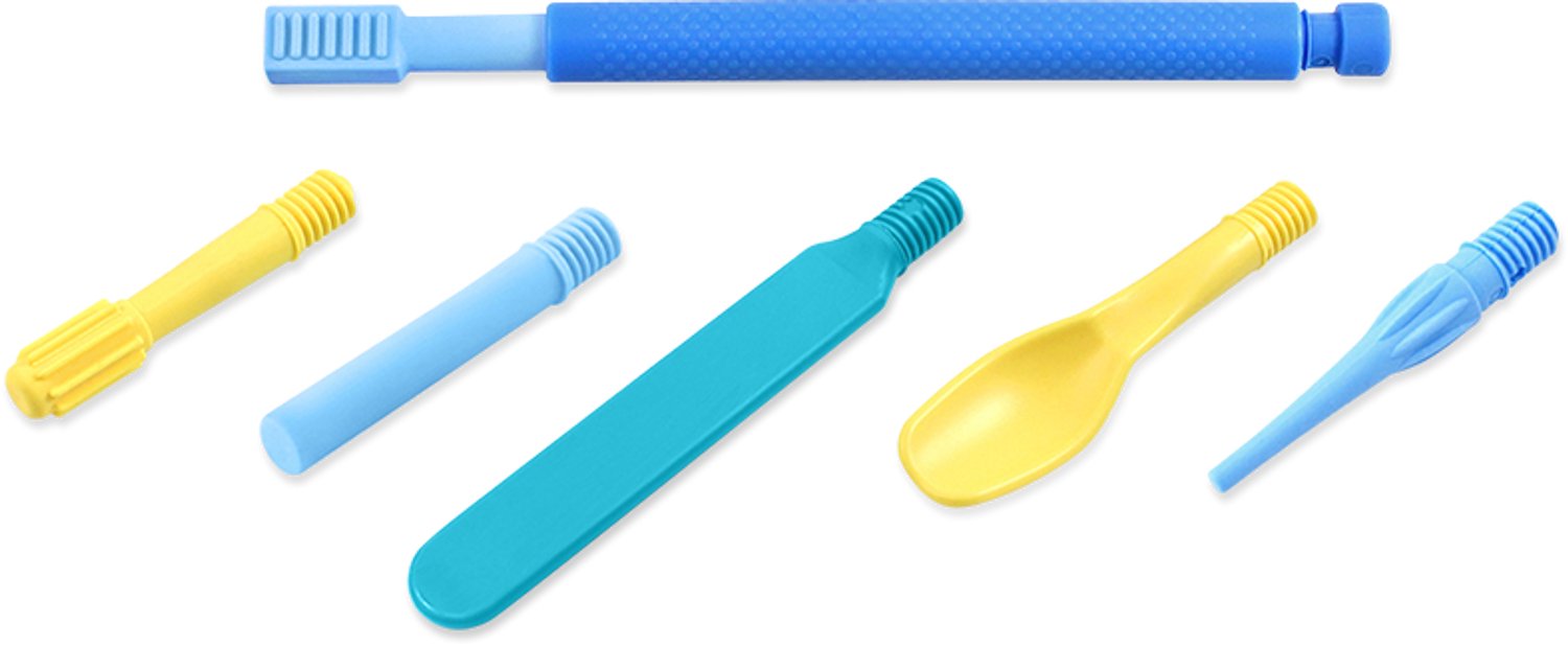 ARK Therapeutic Z-Vibe reiskit sensorisch speelgoed met 6 tips.