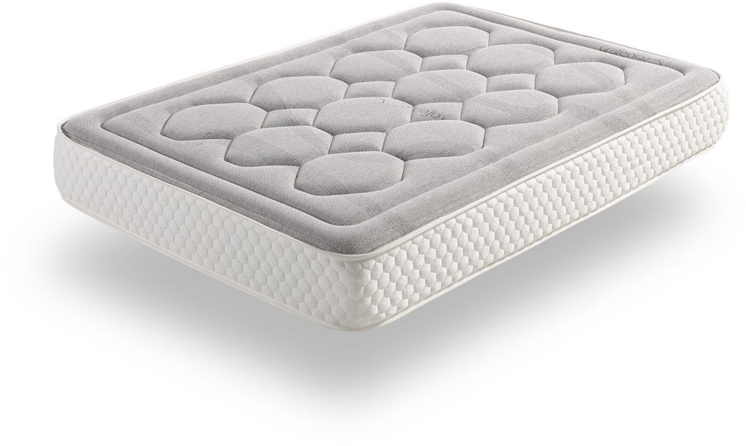 Matris Matras 120x200 Visco-elastisch Nature Grafeno 28 cm +/-2 Midden-Hoge Stevigheid. Matris Grijs