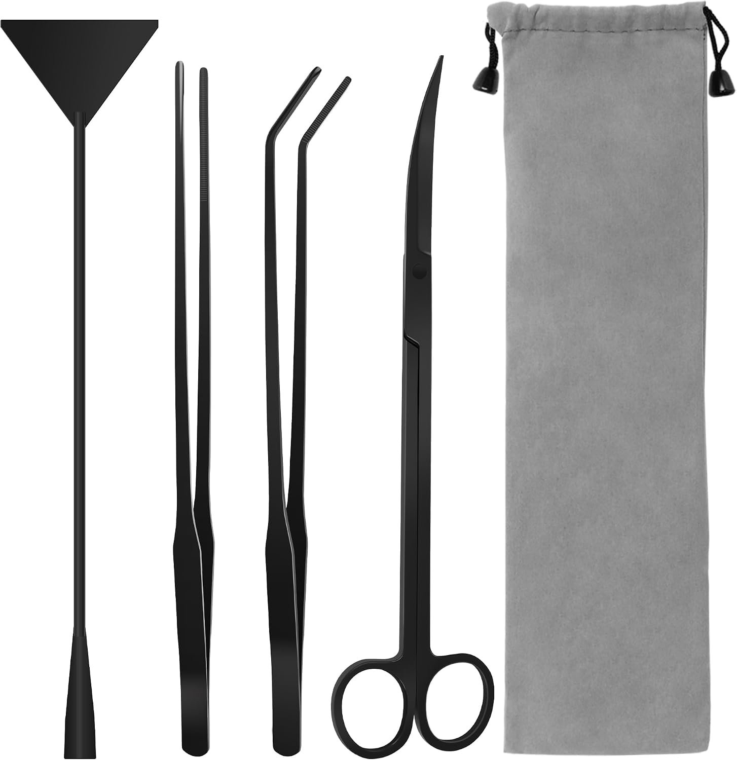 Aquarium Aquascape Gereedschap Kit - 4 in 1 Roestvrij Staal Tools voor Plantenonderhoud