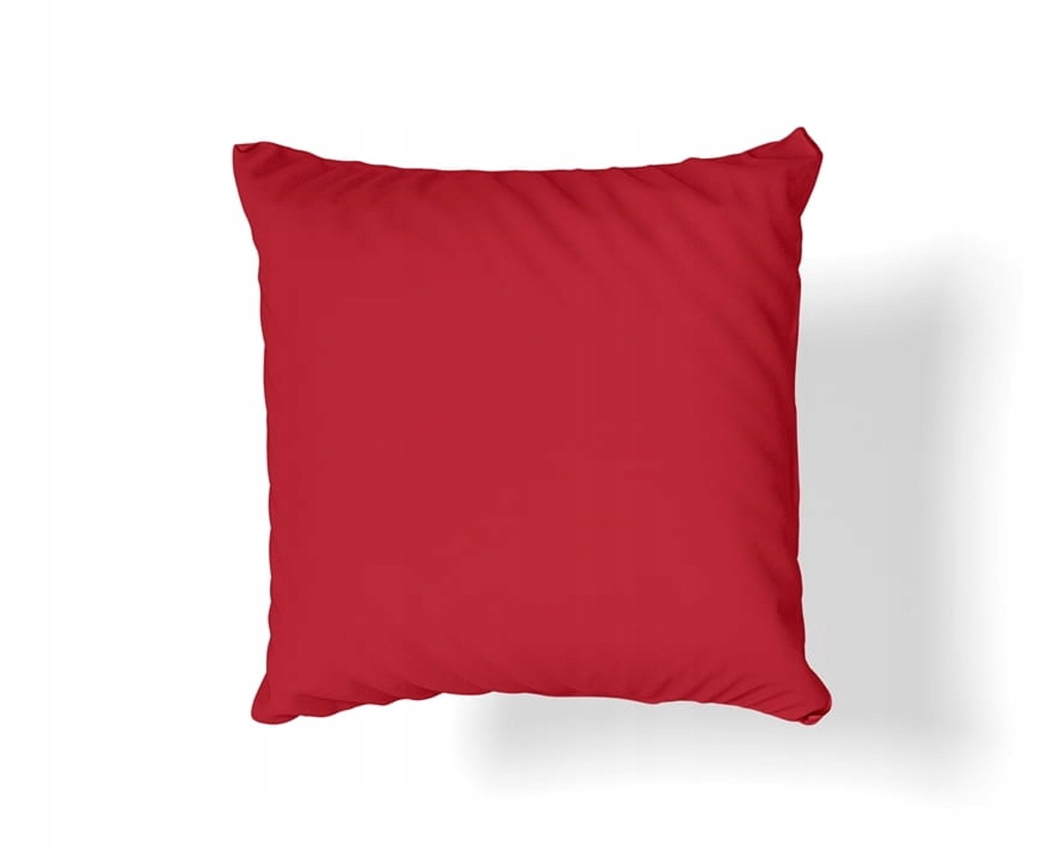 Katoenen Satijnen Kussensloop 40x40 cm - Rood
