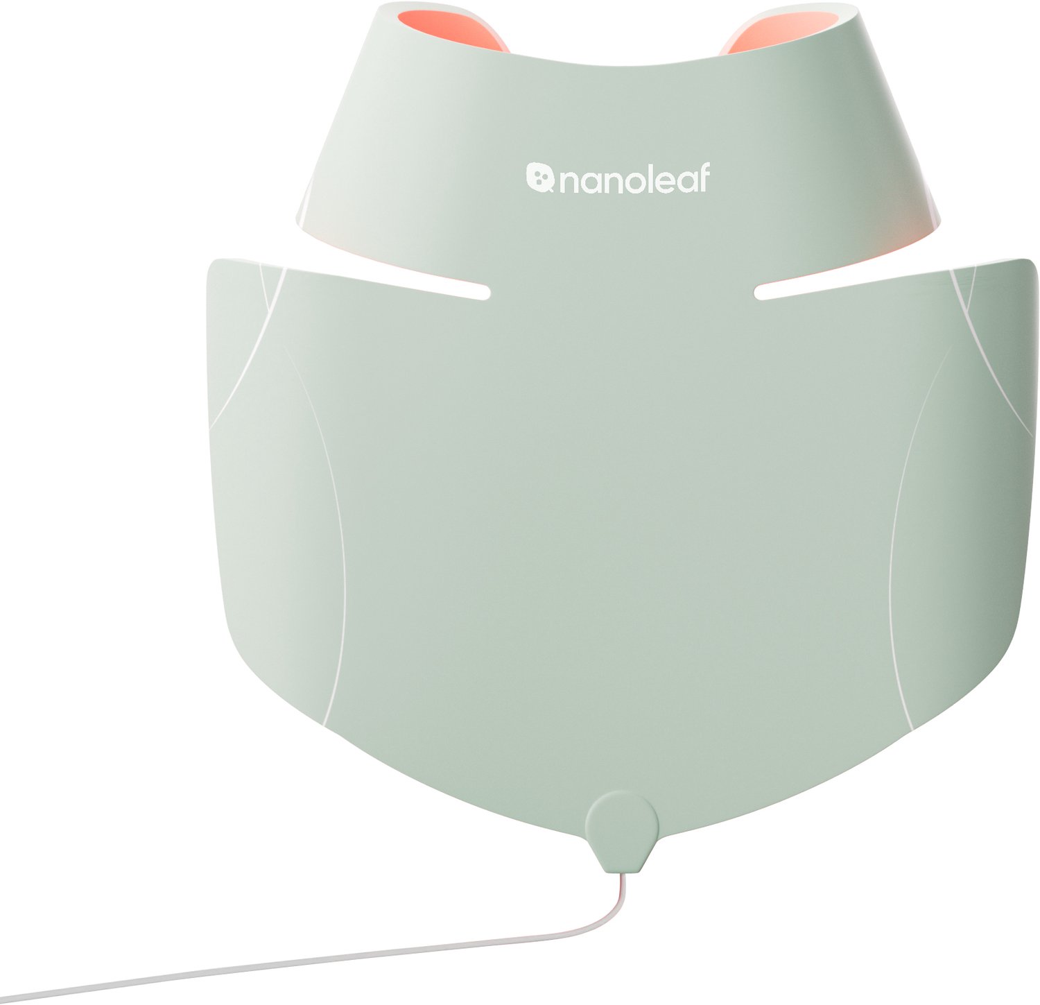 Nanoleaf - LED Lichttherapie Nek- & Décolletémasker - 1072nm Triple NIR - 7 Lichtmodi - 432 LEDs