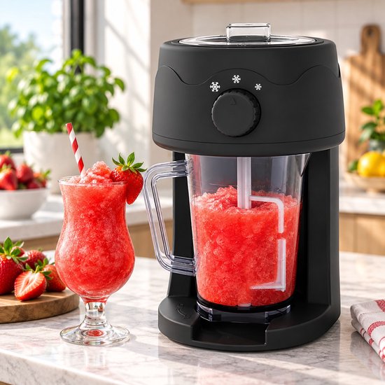 Nexxt Slushy Maker en Ice Crusher - 1 liter - 3 Maalstanden - 30W van nexxt — afbeelding 3