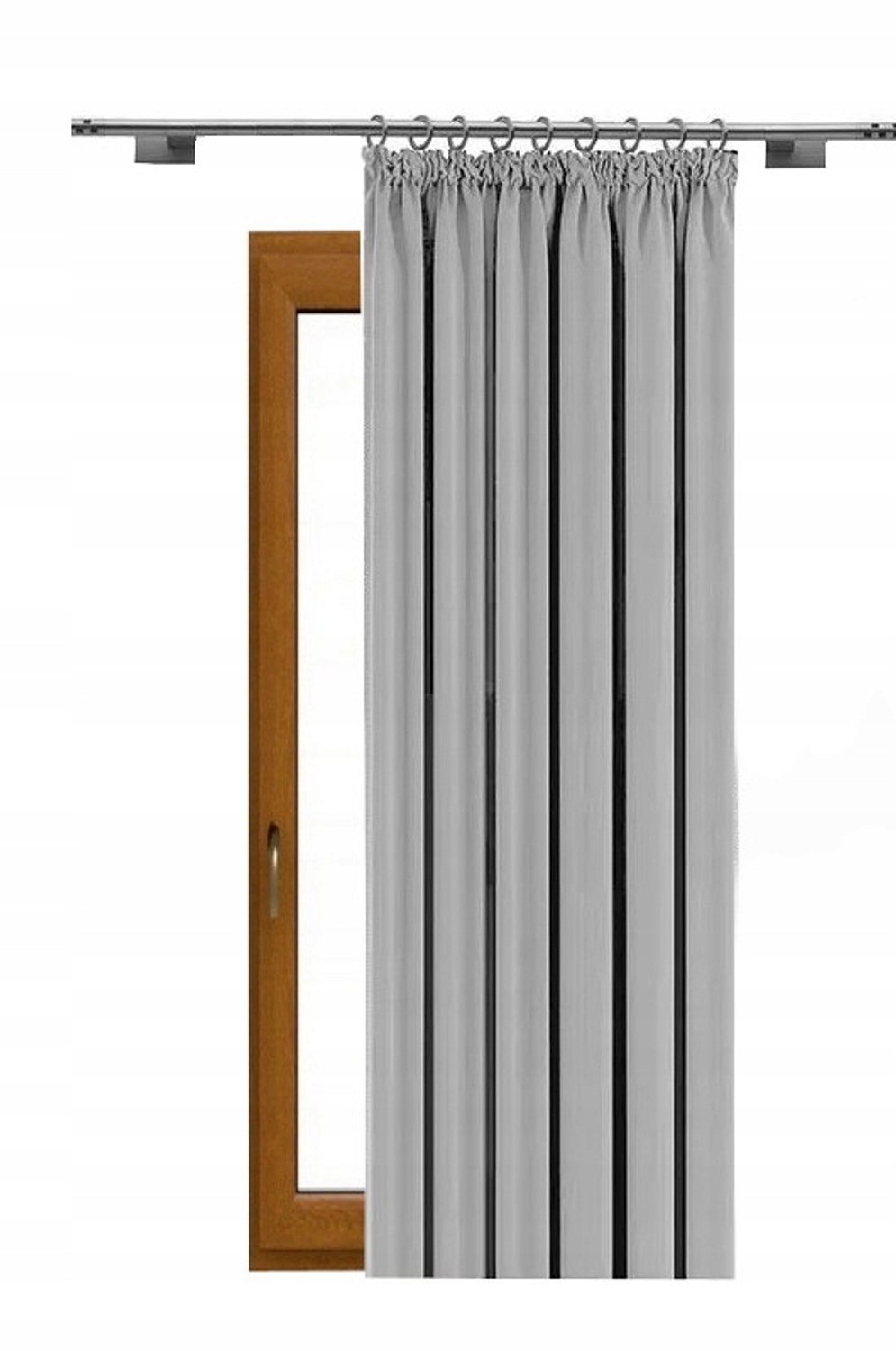 Matte Gordijn 140x160cm - Gordijnstof met Tunnel & Haken
