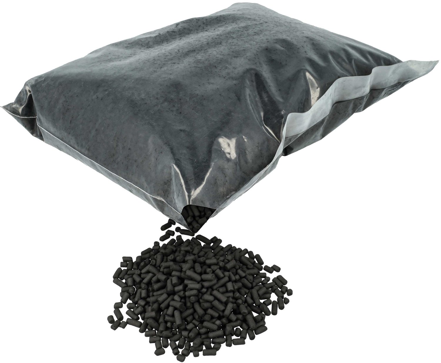 vhbw navulverpakking van 2,5 kg actieve koolpellets, compatibel met de Berbel BDL 115 SKE, BDL 115 SK en BDL 115 SKE-GS BE afzuigkap – diameter 3–4 mm