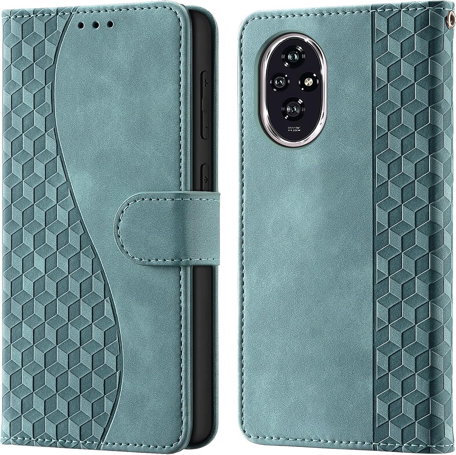 Portemonnee Telefoonhoes voor Honor 200 Mistgroen