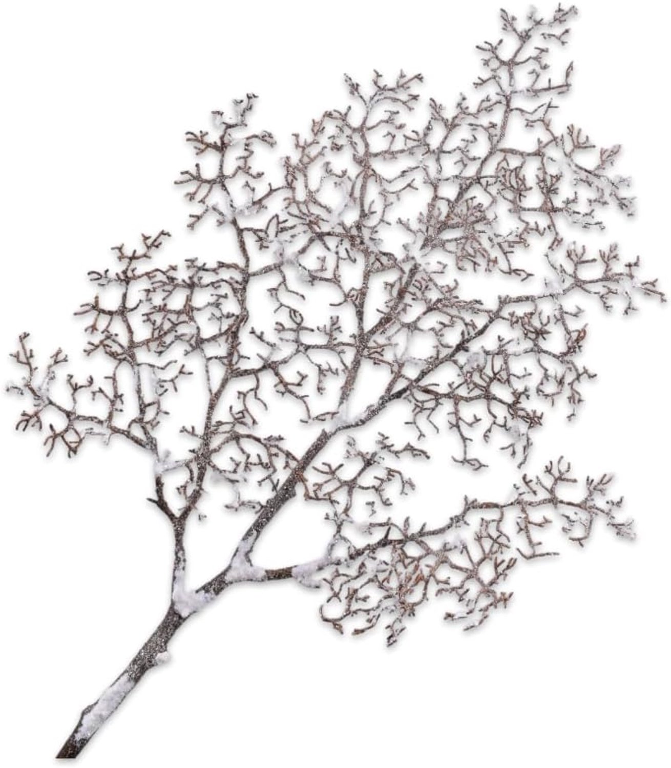 Kunstbloem tak houten tak sneeuwbruin 81 cm