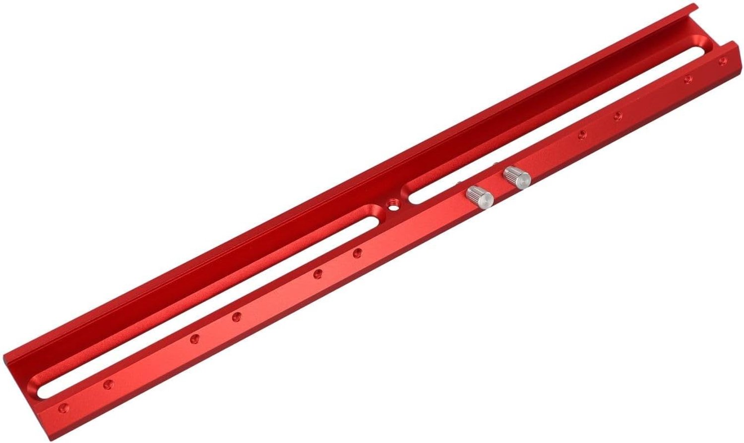 Rail Plaat, Aluminium Astronomische Telescopen Base Finder scope Extension Slot Guide Montageplaat Handvat Beugel Rood (360mm)