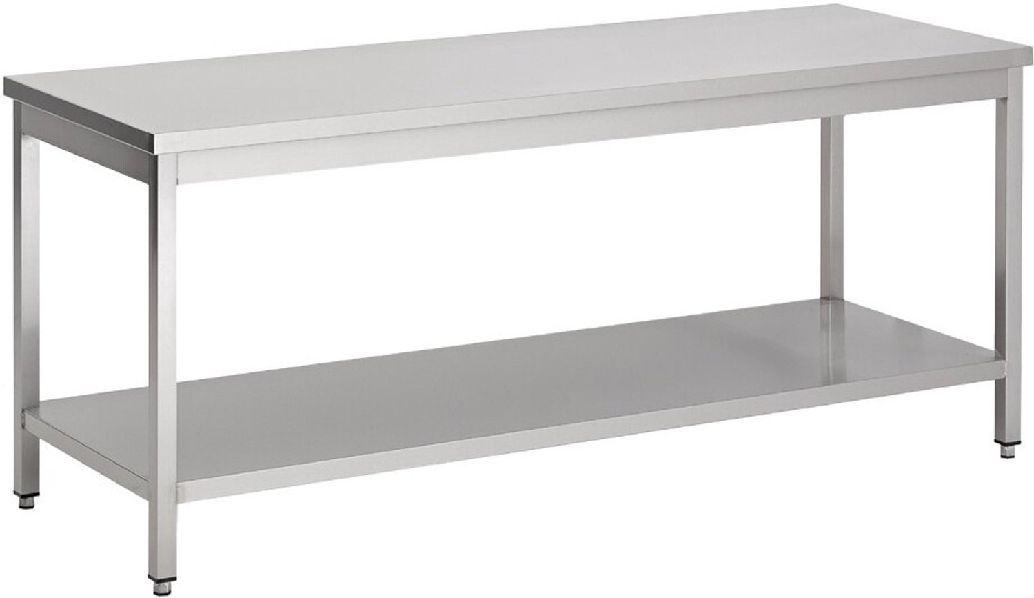 Werktafel - Bodemschap - 140cm breed - RVS - Combisteel - 7812.0012 - Horeca & Professioneel
