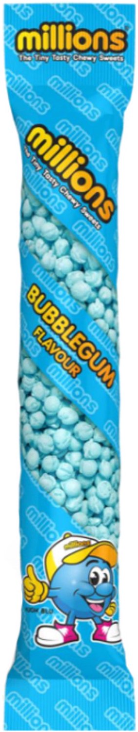 Millions Bubblegum - Zacht Snoep - 12 x 55 g