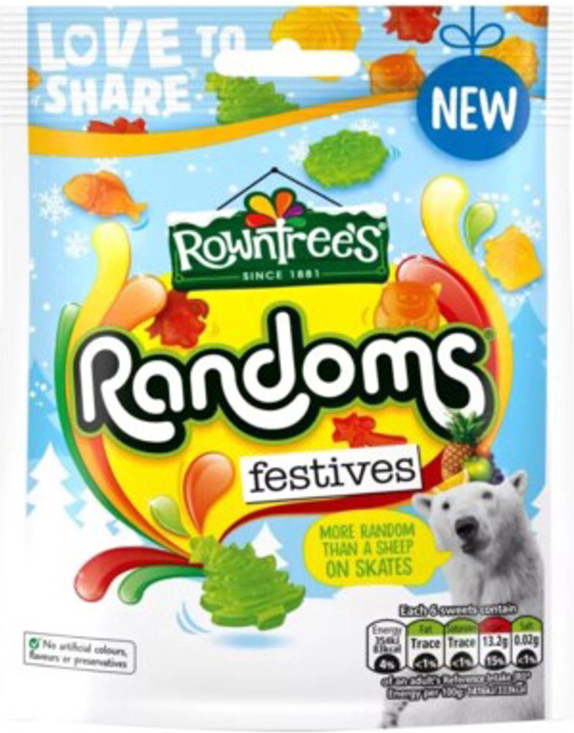 Rowntree's Randoms Festives (36 x 130g)