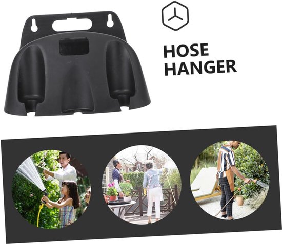 2stuks Tuinslanghouder Wandbevestiging Stevige Water Hanger Voor Tuin Multifunctionele Opslag Decoratie Duurzaam Veilig Materiaal Geschikt Voor Patio Gebruik — afbeelding 5