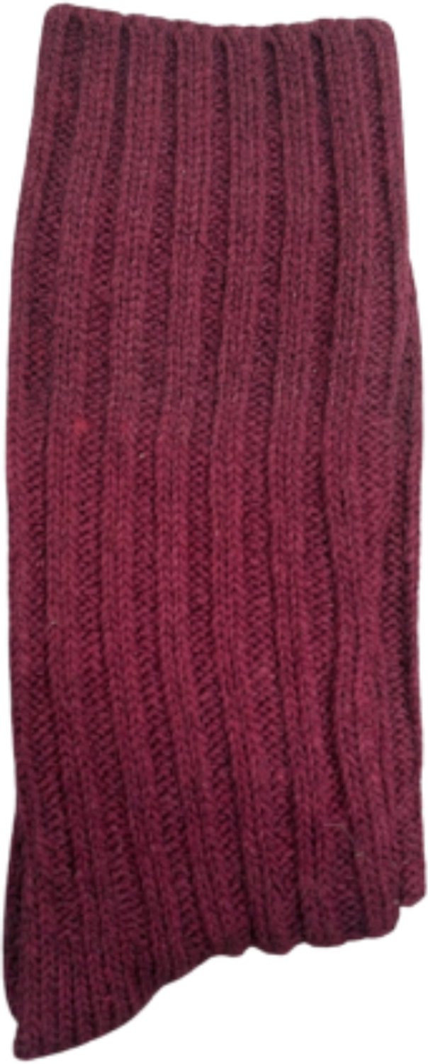 green-goose® Alpaca Damessokken - 1 Paar - Maat 39-42 - Rood - 95% Alpaca Wol - Heerlijk Zacht - Uitstekende Kwaliteit - Lekker Warm en Rekbaar
