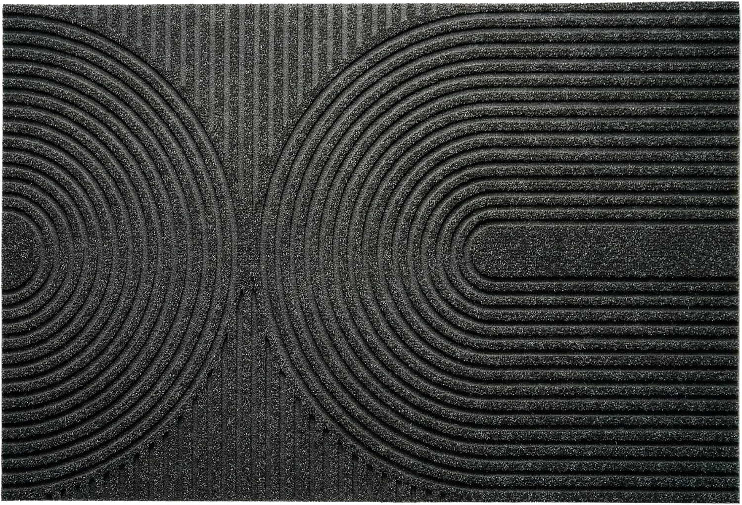 Famanu - Vuilvangmat - Houdt vuil en vocht buiten - Antislip TPE-technologie - Anthraciet 1 stuk