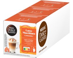 Nescafé Dolce Gusto capsules Latte Macchiato Caramel - 48 koffiecups voor 24 koppen koffie