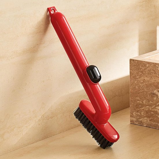 Vloerwisser voor smalle hoeken met 360 graden rotatie met geïntegreerde wasmiddeldispenser, gebruiksvoorwerpen voor keuken, badkamer, toilet, vloer, muur, tegels, enz — afbeelding 3