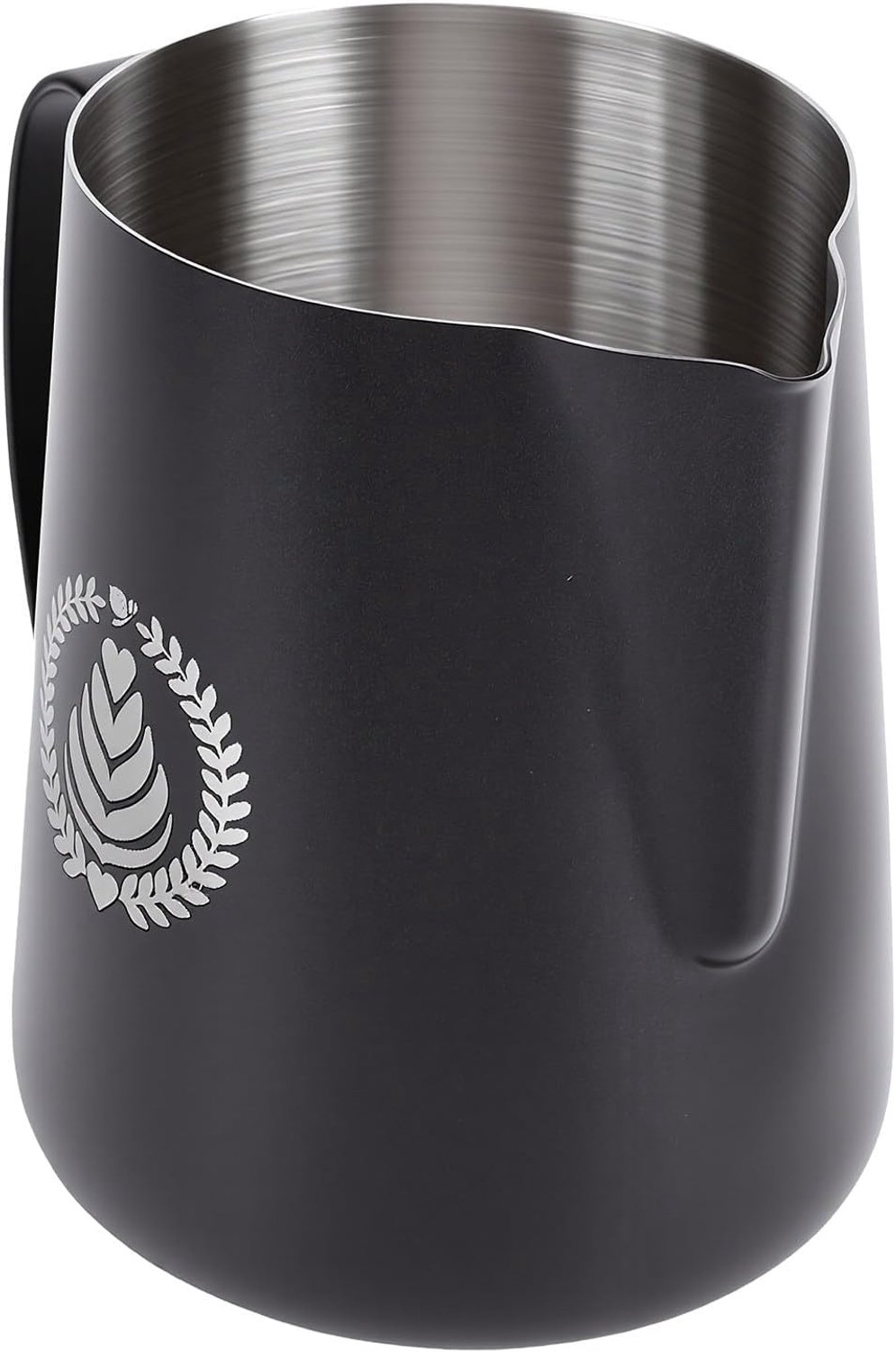 Melkopschuimkan voor Latte Art, 600 Ml (BLACK)