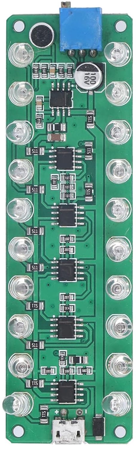 LED VU Meter Module, Spraakbediening met Bescherming Tegen