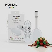 Mortal Android TV Dongle Streamer 2GB RAM-16GB opslag - Smart TV Dongle-Draadloos Casten via WIFI